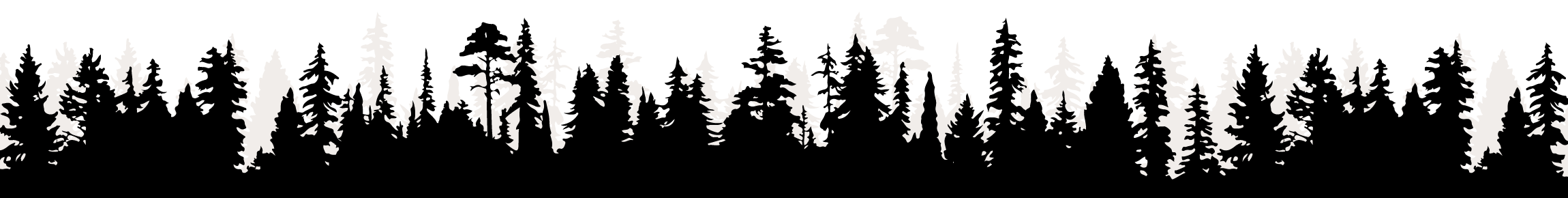 row of trees graphic